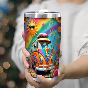Stainless Steel Tumbler 20oz Double Wall Silver Surface Scratch Resistant Drink <b>Cup</b> For Everyday Use - Product Image 3