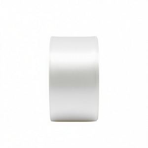 Bobine de ruban satiné blanc uni pour emballage cadeau et décorations CINTA DE REGALO - Product Image 3