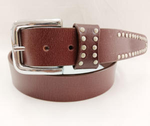 ชุดเข็มขัดหนังแท้ปรับแต่งได้ตามเทรนด์ปี 2026 สำหรับผู้ชาย ลายเฉพาะตัว ดีไซน์ดั้งเดิม เหมาะสำหรับงานปาร์ตี้ งานเทศกาล งานแต่งงาน - Product Image 1