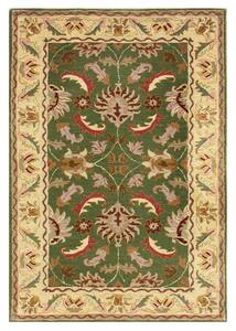 Tapis persan en coton à poils coupés et longs, tufté à la main, écologique, avec envers antidérapant en latex, pour salon, chambre, exercice et prière - Product Image 2