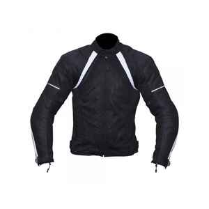 Vestes de course en cuir imperméables et coupe-vent de haute qualité pour hommes, avec logo sur le devant, pour la conduite à moto - Product Image 1