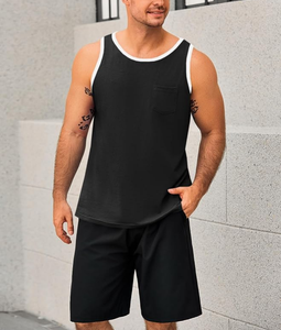 Camisetas Deportivas Transpirables de Secado Rápido para Hombre, Camiseta sin Mangas para Gimnasio, Camiseta Deportiva Informal Básica de Verano - Product Image 5