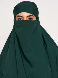 Dubai New Beautiful Green Traditional Islamic Clothing for Women Saudi Arabia Abaya Dubai Abaya Muslim Clothing Gulf Cloths - Product Image 2