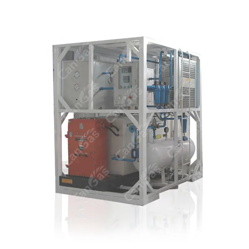 Système mobile générateur d'azote à membrane et générateur d'azote PSA pour le service de location de pétrole et de gaz utilisé en mer et en mer