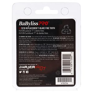 Lama di ricambio a denti fini T-Blade per rasoio da uomo FX707B in grafite, 1 pz - Product Image 2