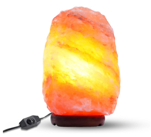 Lámpara de Sal Rosa del Himalaya Natural Moderna, la Más Vendida, Iluminación de Mesa de Cristal de Roca Natural con Proveedor de Etiqueta Privada y Tamaño OEM - Product Image 1
