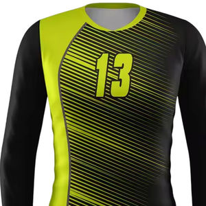 Camiseta de Voleibol para Hombre, Secado Rápido, Transpirable, Uniforme de Equipo, Ligera, Deportiva, con Logotipo Personalizado, Fabricante OEM ODM - Product Image 3
