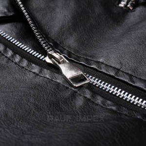 Veste en cuir pour homme, cuir véritable, mode décontractée, classique, moderne, vêtements d'extérieur, veste en cuir pour homme - Product Image 5