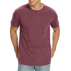 Camiseta de Hombre de Moda de Alta Calidad Más Vendida en 2026, 100% Algodón, Color Personalizado, Logotipo Impreso, Sólida, Transpirable - Product Image 1