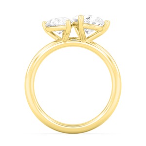 Anillo de Compromiso Majestic con Diamante Cultivado en Laboratorio de 2.79 CTW en Oro Rosa de 10K para un Look Nupcial Sofisticado - Product Image 6