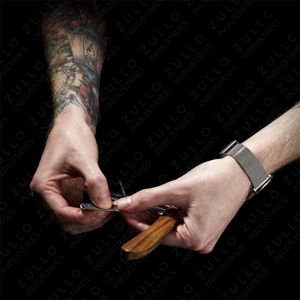 Professional Straight <b>Barber</b> Razor Stainless Steel Folding Shaving Razor Custom Logo OEM Private Label - Product Image 6