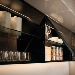 Juego de Muebles de Cocina de Madera RTA Modernos Europeos de Lujo Personalizados JY Project, Isla Estándar E1 E0, Duraderos, Resistentes al Agua, Hechos en Vietnam - Product Image 5