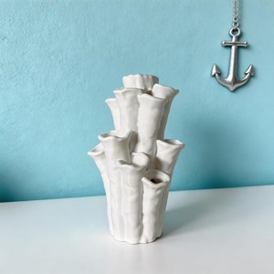 Jarrón de Cerámica Moderno Personalizable al por Mayor, Blanco Mate, de 8-16 Pulgadas, Diseño Exquisito y Duradero - Product Image 4