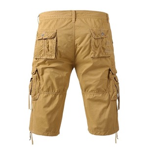 Shorts Cargo Décontractés pour Homme 2026, Tendance, en Polyester 100% de Haute Qualité 380 g/m², Respirants, Effet Délavé, avec Braguette Zippée - Product Image 6