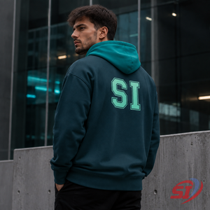Sweat à capuche personnalisé avec motif araignée, coupe oversize, épais, streetwear, pour hommes et femmes, logo personnalisé, OEM, ODM, vente en gros - Product Image 6