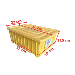 OEM Custom PP Plastic Eco-Friendly Industrial Storage Container <b>Stackable</b> Solid Box <b>Crate</b> - Product Image 6