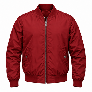 Customized Logo Printing New Design Lightweight Full Sleeves <b>Men</b> Bomber <b>Jacket</b> Breathable High Street Style Bomber <b>Jacket</b> O - Product Image 1