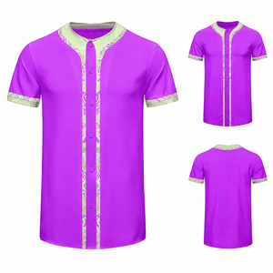 เสื้อเบสบอลแบบกำหนดเองพร้อมพิมพ์ชื่อและหมายเลขด้วยเทคนิค Sublimation น้ำหนักเบา ระบายอากาศได้ดี เสื้อทีมเบสบอลสำหรับเยาวชน แห้งเร็ว - Product Image 1