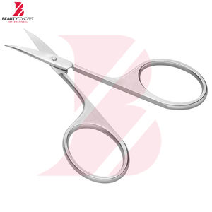 Tijeras para cutículas con punta curva de acero inoxidable, herramientas para el cuidado de uñas de manos y pies, tijeras para piel muerta para uso en salón y en casa - Product Image 5