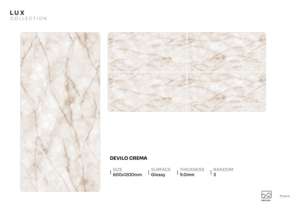 Carrelage en porcelaine brillant Grand Lumina 600x1200mm 60x120cm 24x48 pouces Surface large de qualité supérieure pour une excellence architecturale - Product Image 3