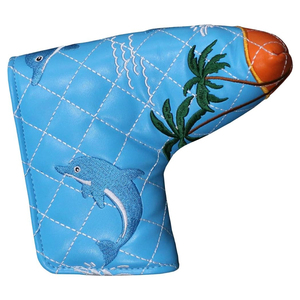 High Quality Custom Color Logo <b>Golf</b> Club Accessories Genuine Leather Headcover for Driver Most Popular Product <b>Golf</b> Head Cover - Product Image 4