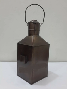 Lanterne en métal vintage, lampe à huile nautique, lampe suspendue rustique, 12 pouces, décoration artisanale pour la maison - Product Image 3