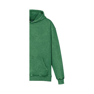 ชุดเดรสฮู้ดดี้โอเวอร์ไซส์ผ้าฟลีซสำหรับผู้หญิง ฤดูหนาว ผ้าฝ้าย 100% ระบายอากาศ กันลม เป็นมิตรกับสิ่งแวดล้อม น้ำหนัก 360 กรัม ปักลายนูน - Product Image 5