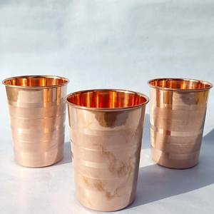Taza Moscow Mule de Cobre Martillado, Hecha a Mano, para Cócteles, de Metal, Premium, para Bar y Cocina - Product Image 3