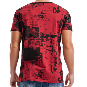 T-shirt unisexe imprimé graphique 100% coton, coupe décontractée, col rond, manches courtes, style streetwear décontracté, t-shirt confortable et tendance - Product Image 2