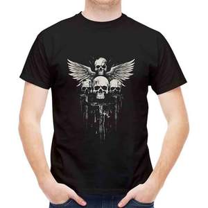 Camisetas Gráficas para Hombre, Manga Corta, 100% Algodón, Tela de Estambre, Impresión Personalizada, Transpirables - Product Image 1