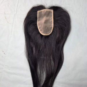 ท็อปเปอร์ผมแท้แบบลูกไม้ 2x5 สำหรับผู้หญิง - ผมอินเดียแท้แบบเรมี่ ลอนน้ำและลอนลึก Taz Hair BD - Product Image 2