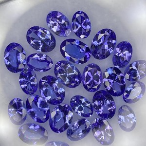 Tanzanita Natural, Corte Ovalado, Azul Violeta, Facetada, Gema Suelta para Anillos, Colgantes, Fabricación de Joyas, Tamaño de 4x6mm a 6x8mm - Product Image 3