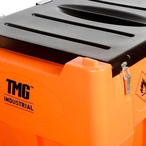 Serbatoio Carburante Diesel da 116 Galloni con Cinghia a Cricchetto, Pompa da 15 GPM Integrata, Coperchio Bloccabile e Design a Parete Singola Rinforzata - TMG DF - Product Image 5