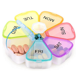 UP-05K 7-Compartment Weekly Pill Organizer with PP Material - Product Image 2