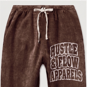 OEM Custom Logo Streetwear Oversized Flared Sweatpants and Hoodie Sets Wholesale Price <b>Men</b> <b>Flare</b> Tracksuits - Product Image 6