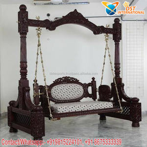 Oonjal de Estilo Indio para Decoración del Hogar, Columpio Tradicional de Estilo Indio para el Hogar, Columpio con Acabado Marrón para el Hogar, Australia - Product Image 5