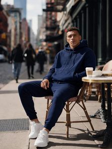 <b>Men</b>’s Stylish Athletic Tracksuit Set Premium Sportswear Running Jogging Training Suit Custom Logo Two Piece Outfit - Product Image 5