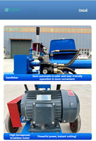 Zware horizontale elektrische houtklover met hoge capaciteit, hydraulische houtkraaker voor efficiënt aanmaak van brandhout