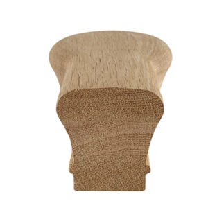 Conector de Pasamanos de Madera Maciza, Tapas de Apertura para Pasamanos de Arce Duro, Piezas para Escaleras Modernas y Elegantes - Product Image 1