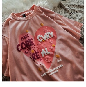 Customized Girls Plus Size Custom Graphic Streetwear T Shirt <b>White</b> Women's Cotton High Quality <b>Tee</b> Shirt - Product Image 2