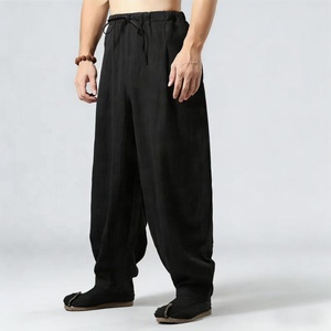 High Quality <b>Men's</b> Slim Fit Straight 100% Cotton Chinos <b>Jeans</b> Trousers Breathable Casual <b>Drawstring</b> Closure Mid Waist - Product Image 6