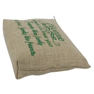 Haute qualité Jute maquillage sac fermeture éclair nouveau Design Portable beauté organisation cosmétique articles de toilette à la mode publicité cadeau - Product Image 4