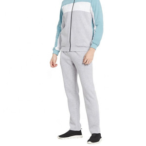 Ensemble de survêtement en coton beige de qualité supérieure pour homme, sweat-shirt à capuche avec cordon de serrage, pantalon de jogging coupe classique, vêtements de sport décontractés - Product Image 4