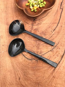 Organic Quality Natural <b>Buffalo</b> <b>Horn</b> Spoon-Eco-Friendly & Durable Customizable Design for Home Restaurant Weddings - Product Image 2