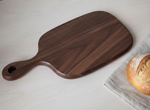 Tabla de Cortar de Madera de Acacia Ecológica de 1.5 cm de Grosor, Tabla Grande para Charcutería, Tabla de Cocina de Madera con Asa Multiusos para Carne - Product Image 3