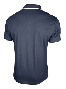 Camisetas de Manga Corta Casuales a la Moda para Hombre, Camisetas Polo con Logotipo Personalizado, Diseño Sólido de Punto de Alta Calidad - Product Image 5