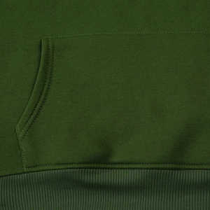 ชุดวอร์มฮู้ดดี้ผ้าฝ้ายสีเขียวแบบยูนิเซ็กซ์ ทรงปกติ ความยาวเต็มตัว สีพื้น เอวยางยืด มีกระเป๋าข้าง สวมใส่สบายๆ สำหรับฤดูใบไม้ร่วง - Product Image 3
