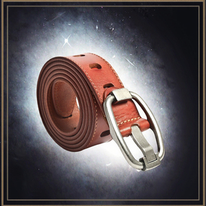 Ceinture en cuir véritable de vachette de haute qualité pour homme, style décontracté vintage, avec boucle à ardillon, personnalisable, service OEM/ODM, Pakistan - Product Image 5