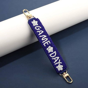 Porte-clés personnalisé coloré en perles de rocaille pour le sport et les jours de match, par MULTI CRAFT - Product Image 5