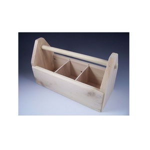 Sustainable Durable Handmade Wooden <b>Caddy</b> Storage Organizer for Dining Table Coffee Station <b>Kitchen</b> Accessories Bathroom Counter - Product Image 4